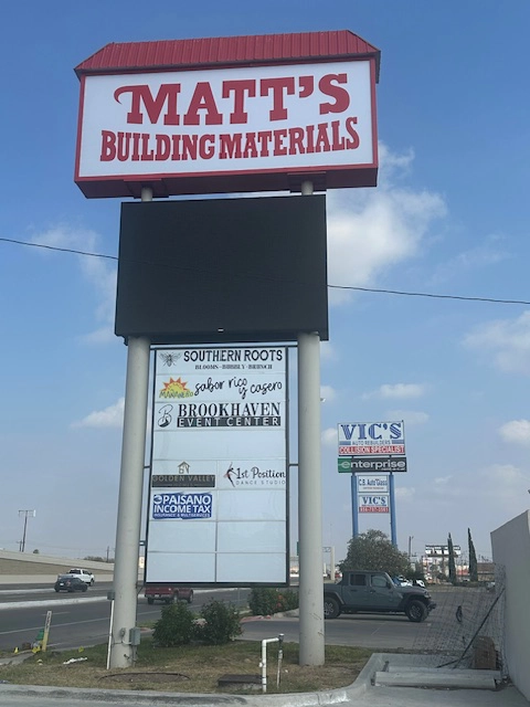 Pharr North TX Sign